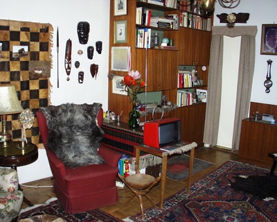 Das Wohnzimmer vor Georg