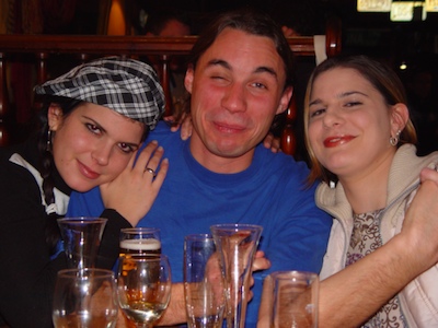 Stefan mit Sonja und Nora