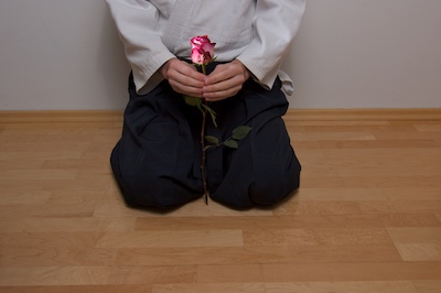 ich mit Rose
