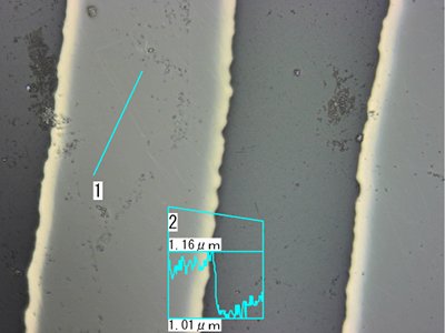 Lasermikroskopbild