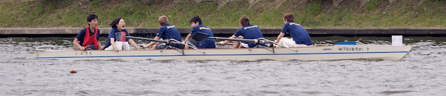 Team Viking rowing hard for victory