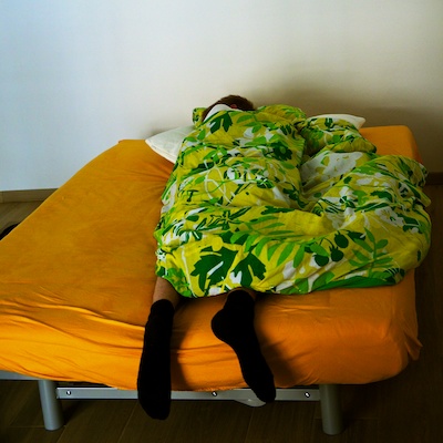 Christof sleeping